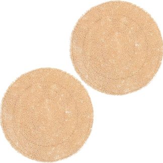 Cabilock Pack of 2 Soap Saving Pads Made of Natural Loofah Soap Holder with Non-Slip Structure Water Drainage Pad for Shower Bathroom Kitchen Durable Soap Protection