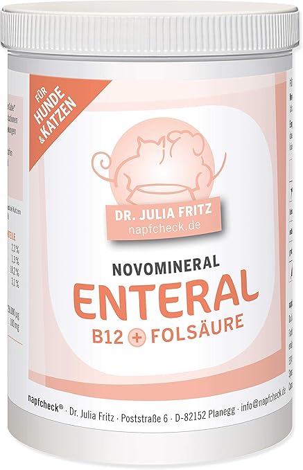 napfcheck Novomineral Enteral Vitamin B12 and Folic Acid for Dogs and Cats 150 g