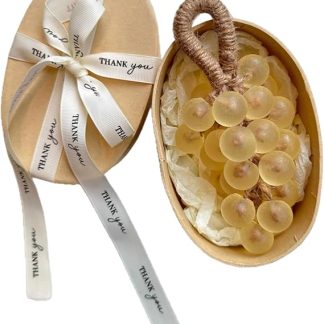 Grape Soap on a Rope Exquisite Vivid Grape Soap on a Rope Scented Home Decoration for Hand Washing Air Freshening or Decorating Yellow