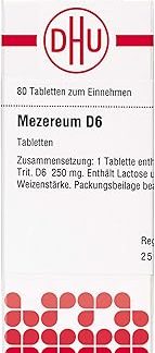 DHU Mezereum D6 Tablets, Pack of 80 Tablets