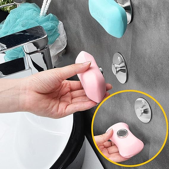 Magnetic Wall Mounted Soap Holder, Stainless Steel Soap Holder