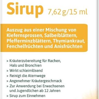 Hübner Fir Blood Bronchial Syrup Drink Juice 500 ml