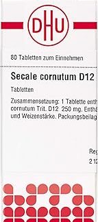 DHU Secale Cornutum D12 Tablets, Pack of 80 Tablets