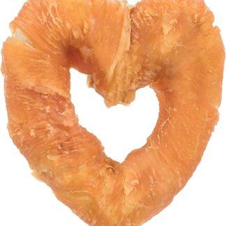 TRIXIE 31182 Denta Fun Chicken Heart, Loose, 12 cm, 70 g