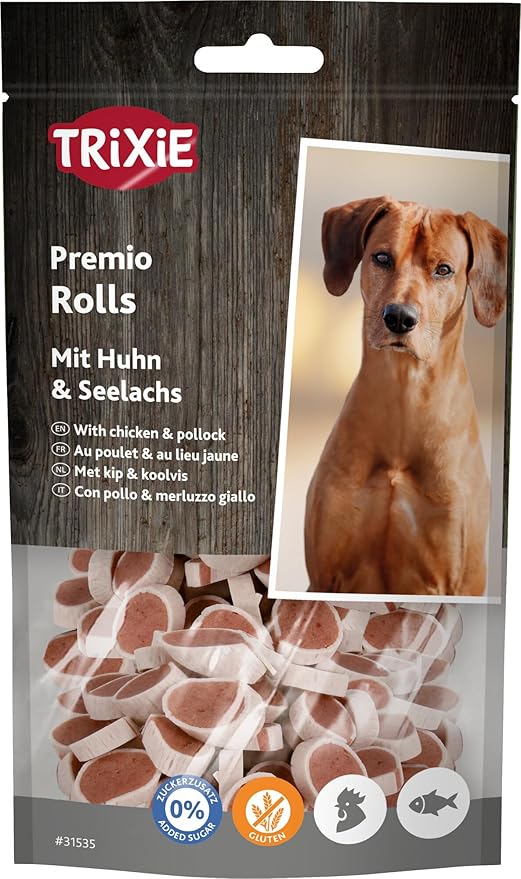 Premio Rolls, Chicken And Pollock, 75 g