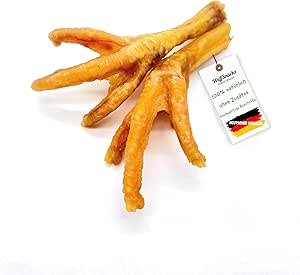 Dried Chicken Feet for Dogs | 1 kg | 100% Chicken | Chew | Dog Food | Treats by WuffSnacks