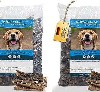 Futterbauer Beef Rumen 10 kg, Natural Chew Snack for Dogs, Gently Dried, Low Fat & Easy to Digest