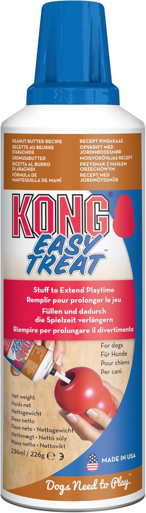 KONG - Easy Treat - Dog Snack from a Tube – 227 g (8 Ounces)