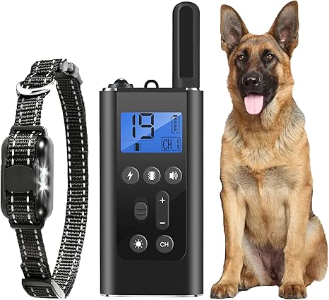 Generisch Dog Training Toy, Dog Training, Dog Behavior Guidance Collar, Dog Interactive Toy for Dogs of All Sizes - Waterproof, Adjustable Length (7 V)