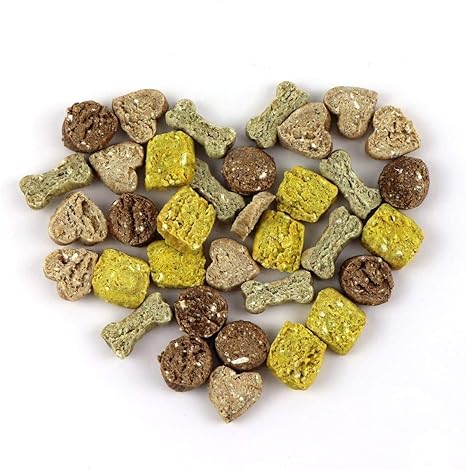 DOGBOSS Vegetarian Dog Biscuits, Premium Snack Selection, Pure Natural Product in Food Grade, 100% Natural Ingredients, Handmade with Heart and Love, 250 g