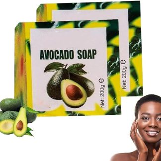 Avocado Soap, Handmade Avocado Care Soap, Deep Cleansing and Moisturising Soap, Oil Control Facial Soap, for All Skin Types