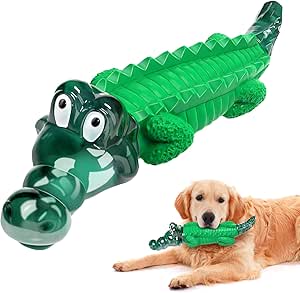 Aleath Dog Toy, Dog Toy for Large Dogs, Chew Toy for Aggressive Chewing, Robust Almost Indestructible Natural Rubber Chew Toy for Medium Large Dogs