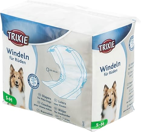 Trixie Nappies for Males, s-m