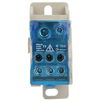 Niiyen Block Distribution Box, Universal Power Distribution Box, DIN Rail Terminal Block Distribution Box, Electrical Wire Connection, Universal Power Distribution Box