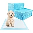 YAMAIDUO Pack of 100 training pads for dogs and puppies, 60 x 60 cm puppy pads, PIPI mats for dogs, puppy pads, leak-proof 5-layer design, with quick-drying surface