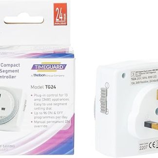 Timeguard TG24 24 Hour Compact Plug-In Segment Time Controller