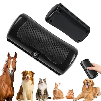agctrle Fellwunder Dog Brush, Dog Brush for Dogs, Deshedding Brush with Comfort Handle, Dog Brush for Short Hair, Waterproof, Wonder Brush for Dogs, Cats and Other Pets