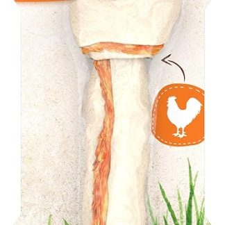 8in1 Delights Chicken, Healthy Chew Bone for Dogs, High Quality Chicken Meat, Wrapped in Beef Skin. Sizes, Bone