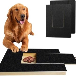 Duscdesp Claw Grinder for Dogs with Snack Box, Scratching Board Dog with 2 Replacement Sheets, Sandpaper, Dog Nail File for Nail Care, Pets, Alternative Claw Cutters