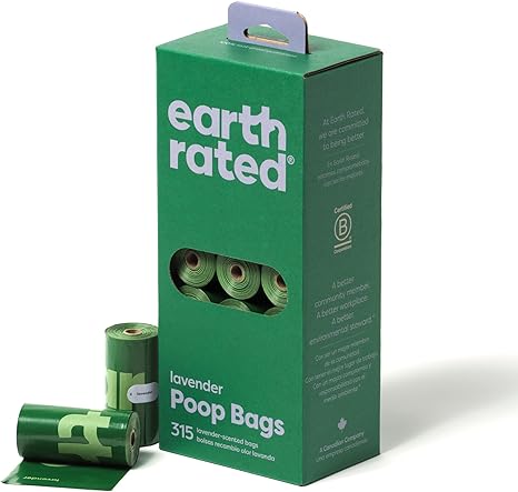 Earth Rated Extra Thick & Strong Dog Poop Bags, Pack of 315