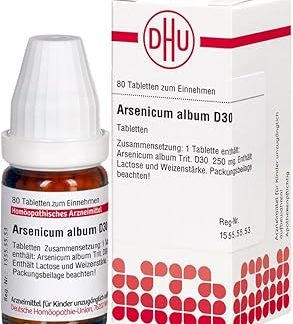DHU Arsenicum album D30 tablets, pack of 80 tablets