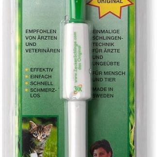 3iX Tick Sling, the Original from Sweden, Instead of Tick Card, Tweezers, Hooks, Tick Remover for Humans, Pets such as Dogs, Cats, Rabbits and More