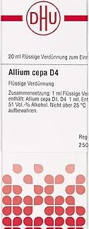 Allium Cepa D 4 Dilution 20 ml
