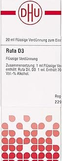 DHU Ruta D3 Dilution 20ml Solution
