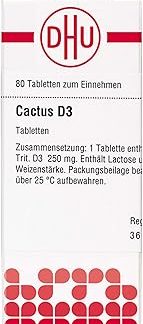 DHU Cactus D3 Tablets, Pack of 80 Tablets