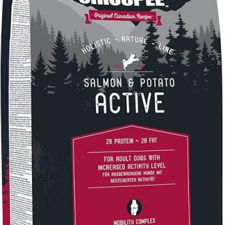 Chicopee HNL Active Salmon & Potato 2 kg Dry Food for Dogs by Bosch Dog Food Canadian Formula Made in Germany A Bosch Pet Food Brand