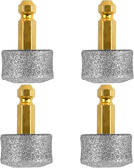 Dozylive Pack of 4 Dog Nail Grinder Replacement Heads for Claw Grinder Compatible with Casfuy N10 N20 N30, Dog Nail Grinder 80 60 100 Mesh (4 x 80)