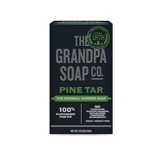 Grandpa's Wonder Pine Tar Soap, 4.25 oz (120 g)