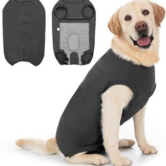 Cyponpy Dog Body After Surgery Medical Bodysuit for Dogs Castration Male Surgical Body Dog Body After Surgery Dog Shirt Leak Protection Wound Protection Suit for Dogs Onesie Pyjamas Small Medium