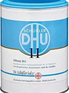 DHU Schuessler Salt No. 11 Silicea D 12 Tablets Pack of 1000 Tablets