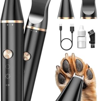 oneisall Paw Trim Pro dr Paws IPX7 Waterproof Dog Paw Trimmer Quiet Clipper Dog Cats for Paws, Eyes, Ears, Face, Bodies