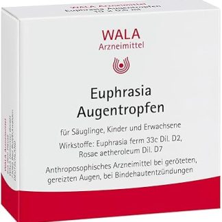 Euphrasia eye drops 10 x 0.5 ml; soothe reddened, irritated and watery eyes and relieve allergic conjunctivitis.