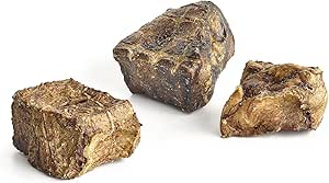 Kaureks Natur Hundeleckerlies, Lamb Lung 1 kg - Hypoallergenic Dog Chew Item - Dog Snack - Chew Snack - Like Beef Lung Cubes