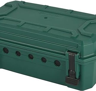 Electraline 300183 Waterproof Protective Box for Outdoor Electrical Connections with IP54 Protection with 5 Cable Outlets (2 x Diameter 9.5-12.4 mm, 3 x Diameter 7.5-10.5 mm), Dimensions 320 x 180 x 126 mm