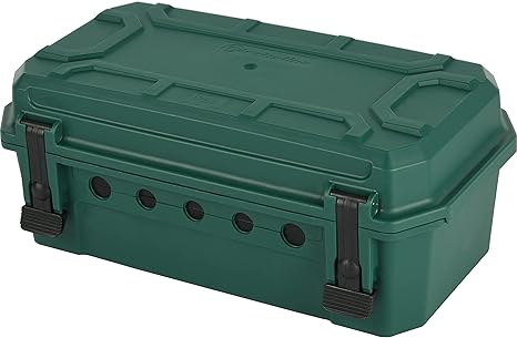 Electraline 300183 Waterproof Protective Box for Outdoor Electrical Connections with IP54 Protection with 5 Cable Outlets (2 x Diameter 9.5-12.4 mm, 3 x Diameter 7.5-10.5 mm), Dimensions 320 x 180 x 126 mm
