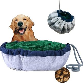 TAOYAOYAO Sniffing Rug Dog Toy Intelligence Intelligence Toy Thinking Games for Dogs Dog Toys Sniffing Toy Sniffing Mat Activity Dog