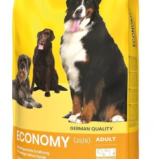 JosiDog Economy (1 x 15 kg) | Adult | Premium Dry Food for Adult Less Active Dogs | With Lots of Animal Protein | Powered by Josera | Dog Food | Complete Food | Pack of 1