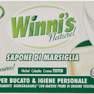 Winni's Naturel Marseille Soap - 250g, White