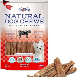 Frigera Puppy Sticks 60 g - Natural, Protein-Rich Treats for Puppies, Gluten and Grain-Free, High-Quality Dog Snacks without Additives