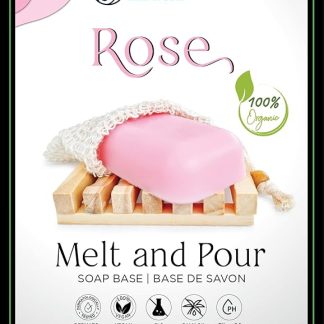 Seifenprofis 1 kg – Pink – Glycerine Soap Raw Soap Base (SLS + SCS Free) 100% Vegan for Soap Casting Soap Making Yourself