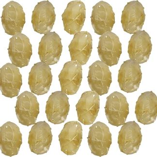 Schecker Dog Bones - Chewing Shoes from Beef - Also Ideal for Puppies - 200 g = Approx. 25 Pieces - Chewing Bone - Cattle Skin
