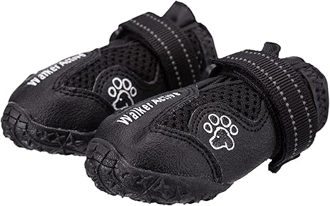 Trixie Walker Active Protective Dog Boots, X-Small, Black