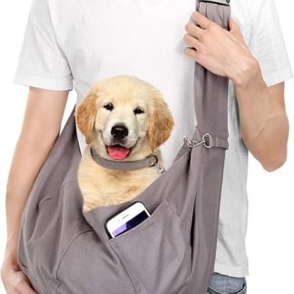 Agptek Ownpets Dog Carrier / Bag Support from 8 kg up to 10 kg - Dog Carrier - Single Shoulder Sling Bag for Pets / Dogs / Cats