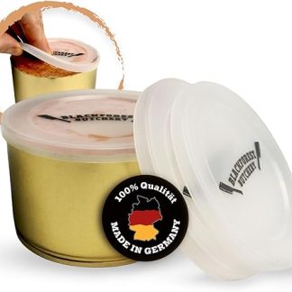 Can Lid [Pack of 3] Robust Lids for Cans 100 mm Sausage Cans Pet Food - Keeps Fresh and Lock Odours | Can Lid 400 g / 200 g, 100 mm Diameter, Dishwasher Safe