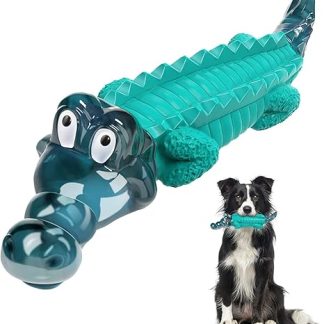 WOWBALA Dog Toy for Aggressive Toy Dog Chewing Robust Chew Toy for Large Dogs Teeth Toy for Pet Teeth Cleaning Natural Rubber Chew Toy for Medium Large Dogs