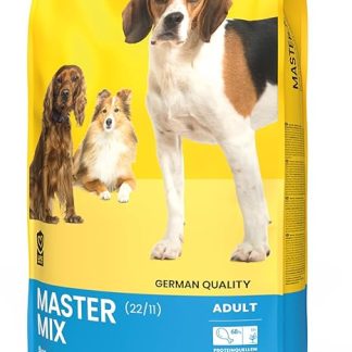 JosiDog Master Mix (1 x 15 kg) | Adult | Premium Dry Food for Adult Normal Active Dogs | with Lots of Protein & Beetroot | Powered by Josera | Dog Food | Complete Food | Pack of 1